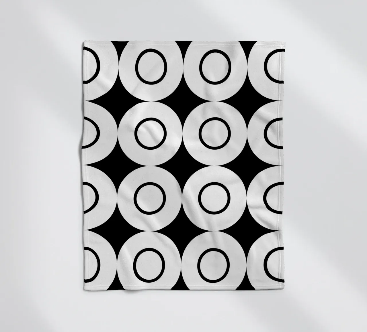 Retro Minimalist Geometrical Design coperta in pile da good-vibes