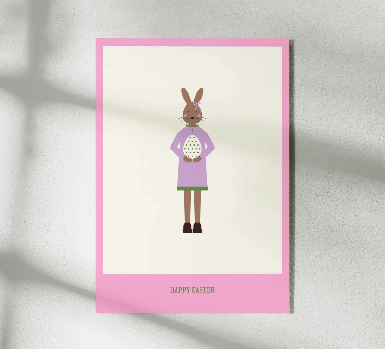 Happy Easter She plexiglas de janamossmann