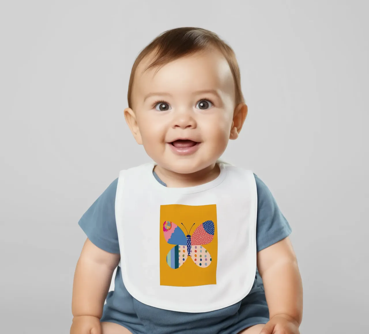 Bella farfalla bavaglino da Dreamy Nursery