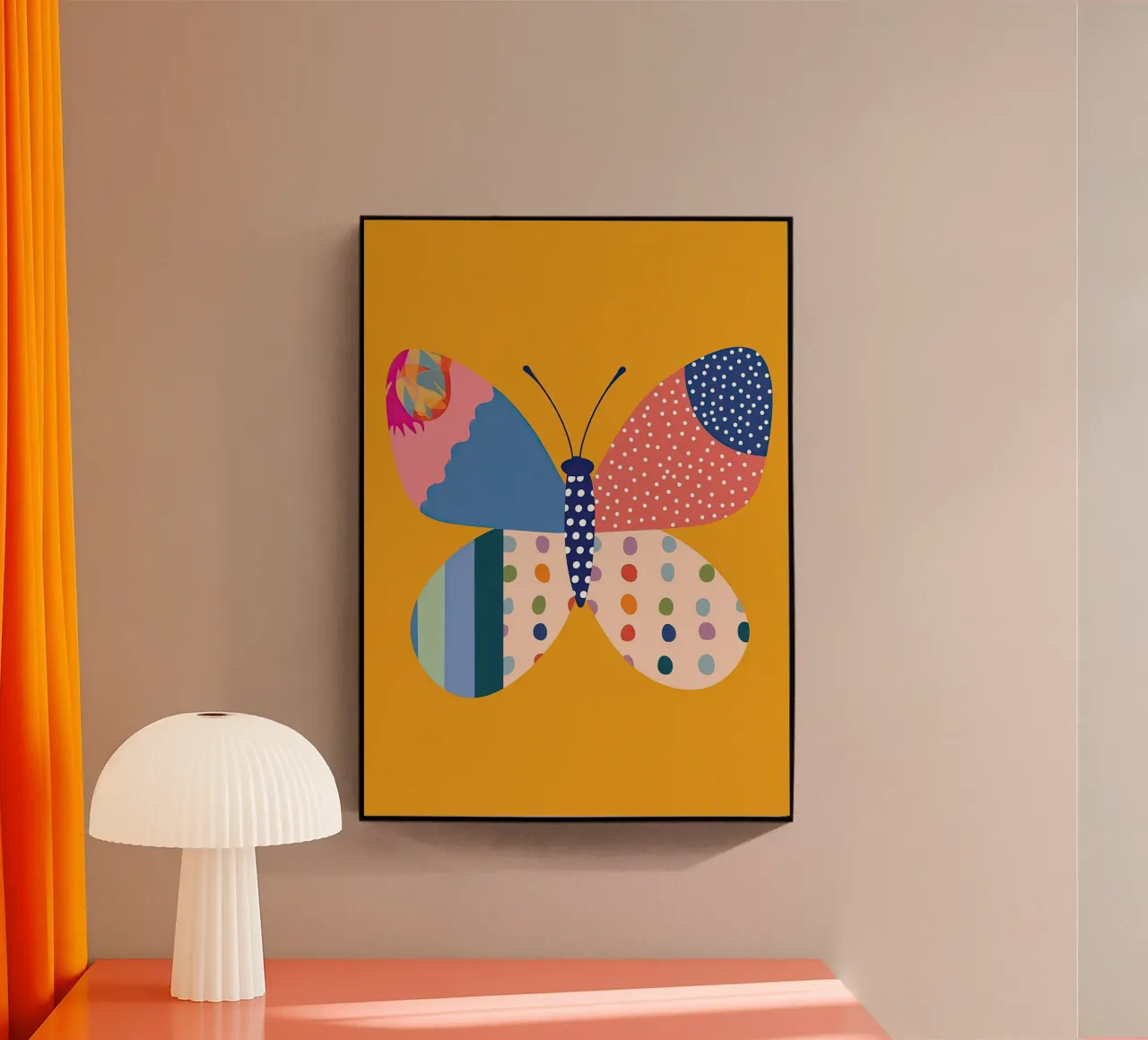 Bella farfalla plexiglass da Dreamy Nursery