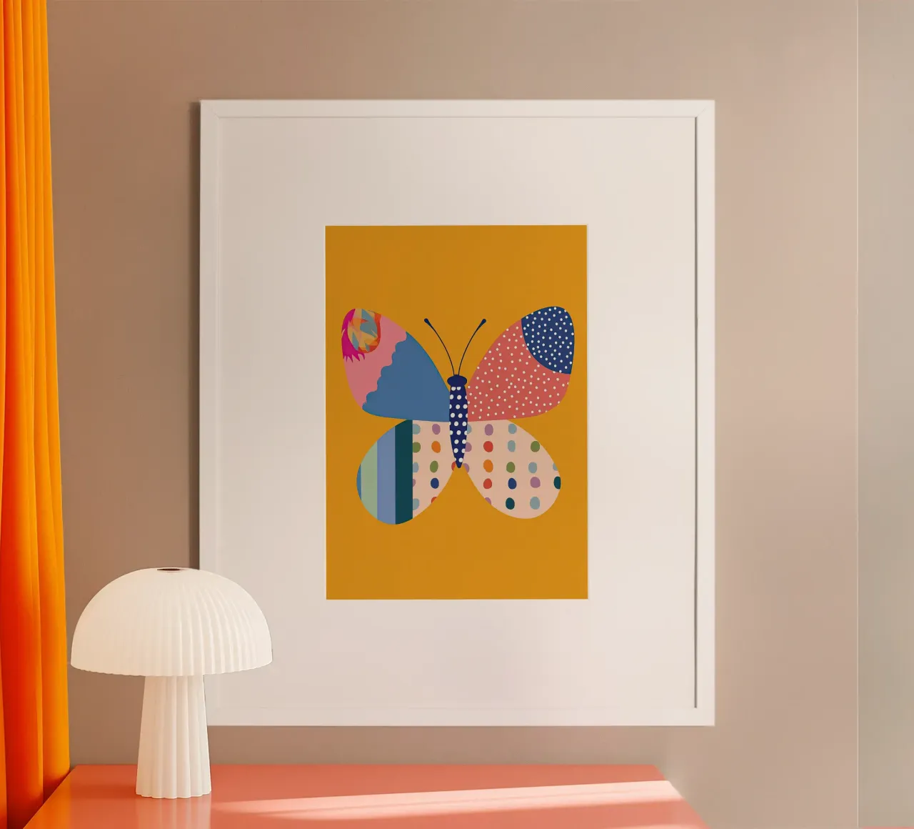 Bella farfalla poster da Dreamy Nursery