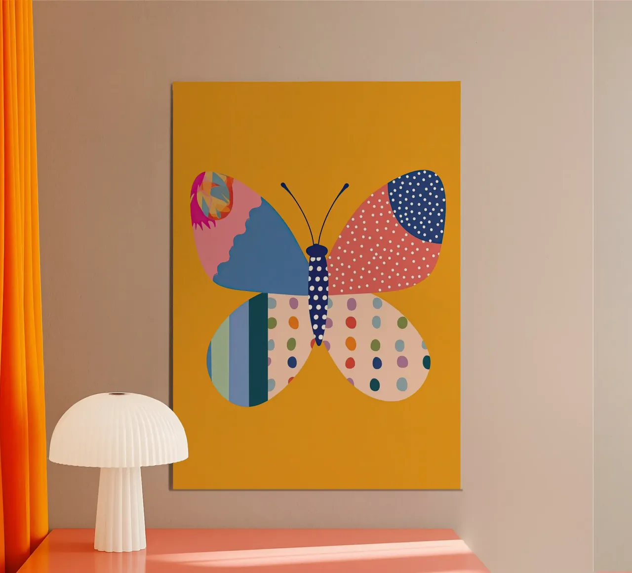 Bella farfalla poster da Dreamy Nursery