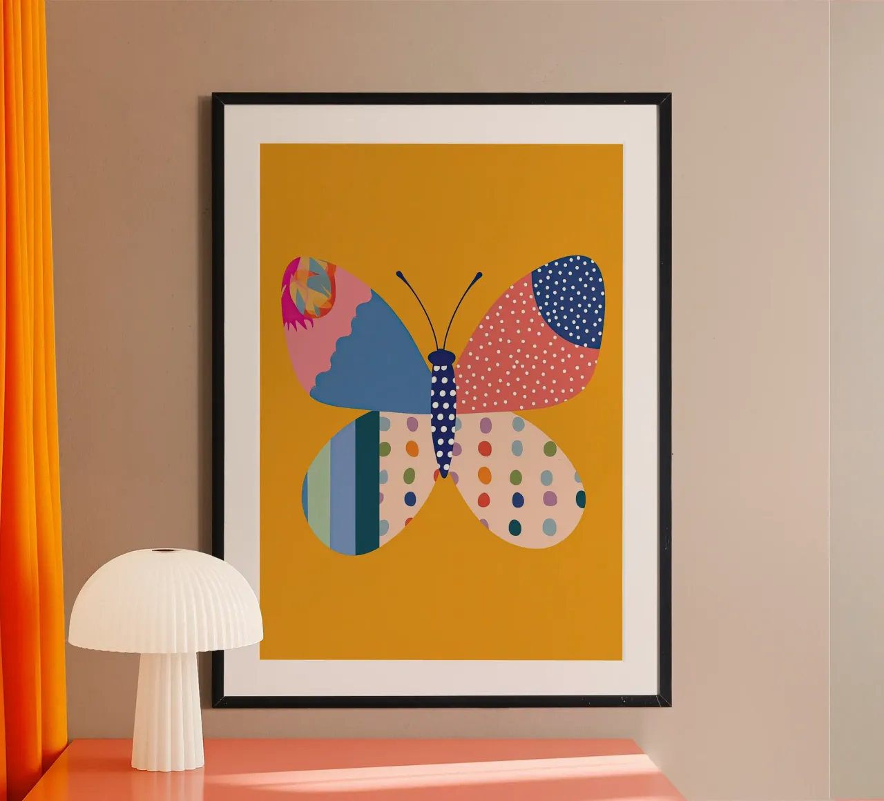 Bella farfalla poster da Dreamy Nursery