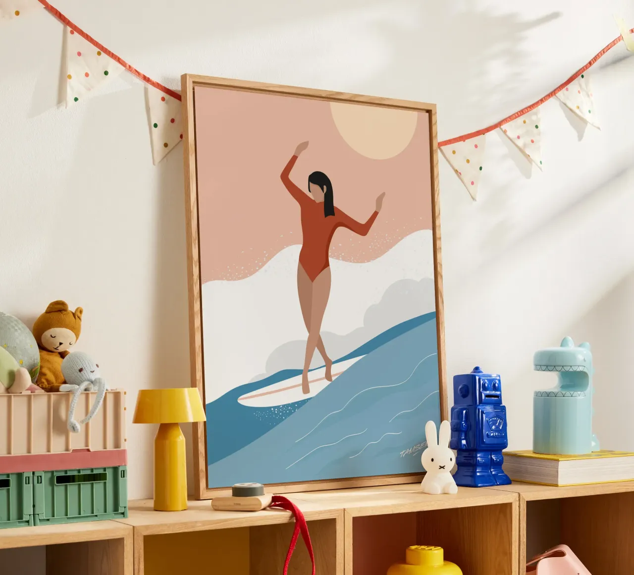 L'onda plexiglass da Tamsen Design