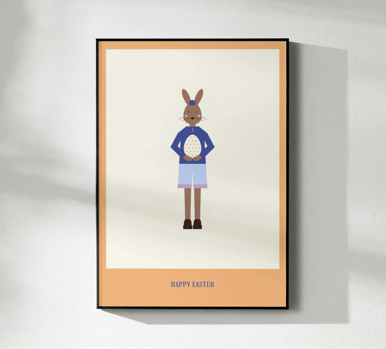 Happy Easter He plexiglas de janamossmann