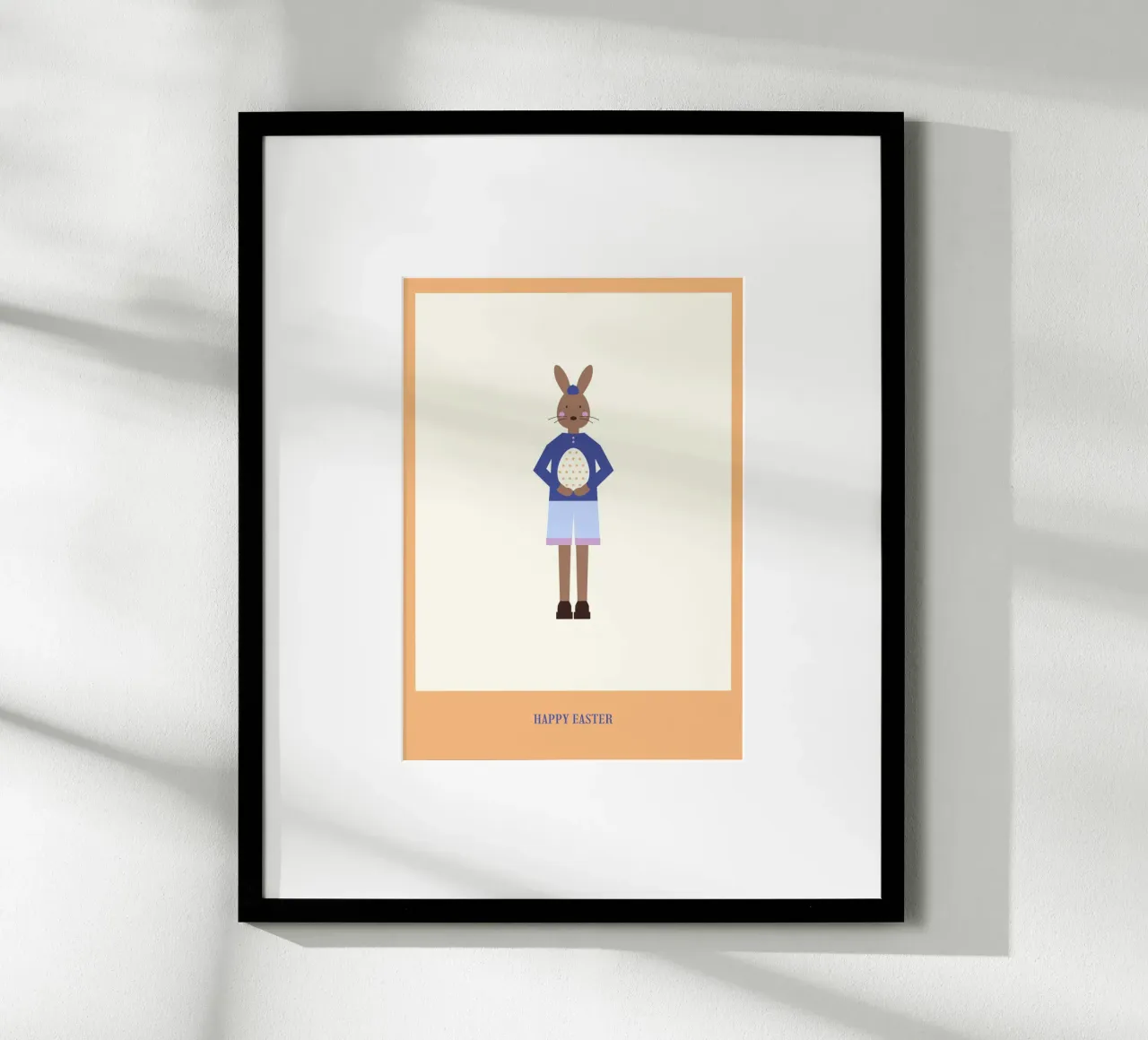 Happy Easter He poster by janamossmann