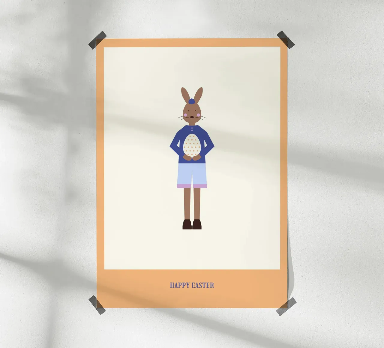 Happy Easter He poster da janamossmann