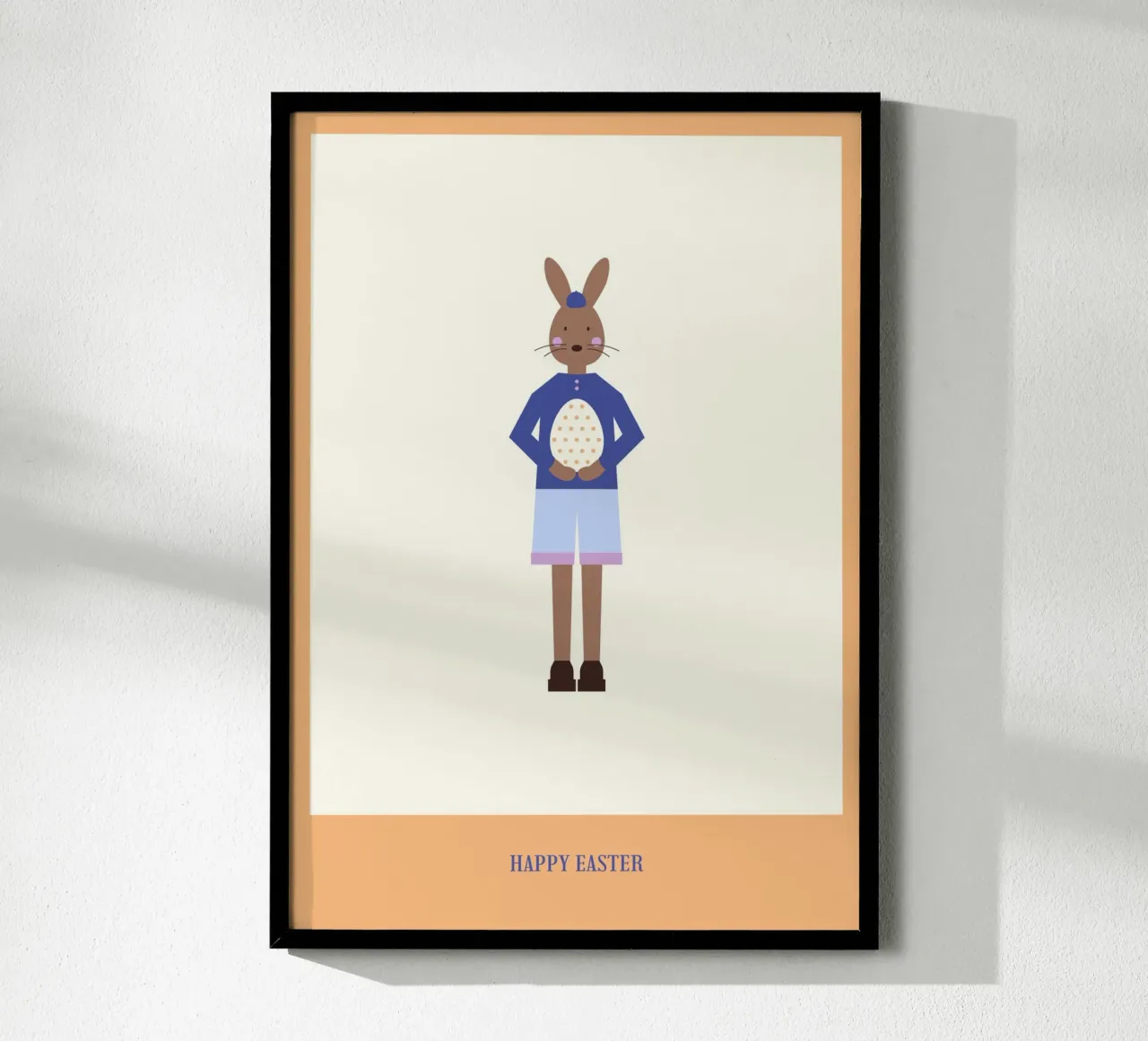 Happy Easter He poster by janamossmann