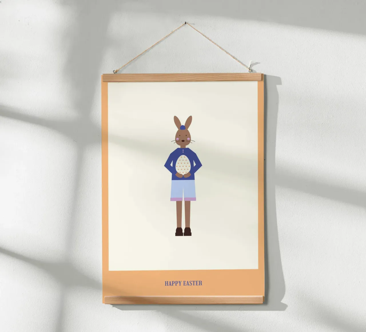 Happy Easter He poster da janamossmann