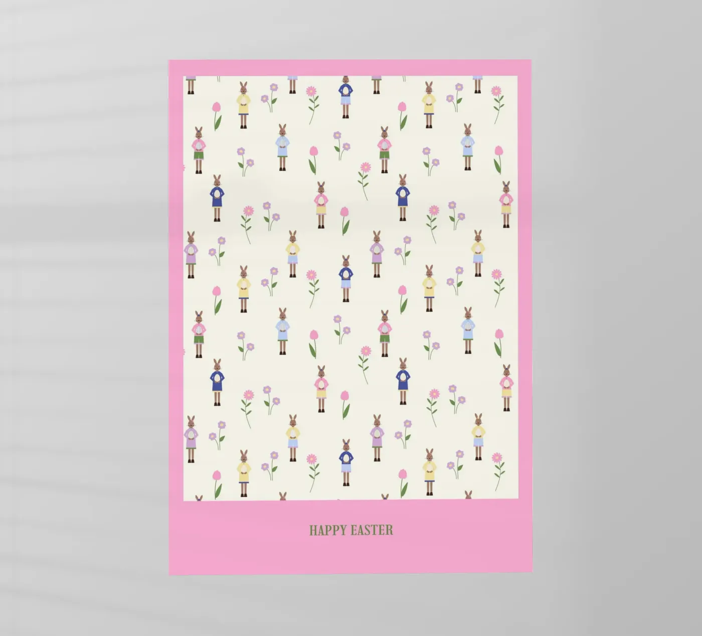 Happy Easter Pattern backlit folie van janamossmann