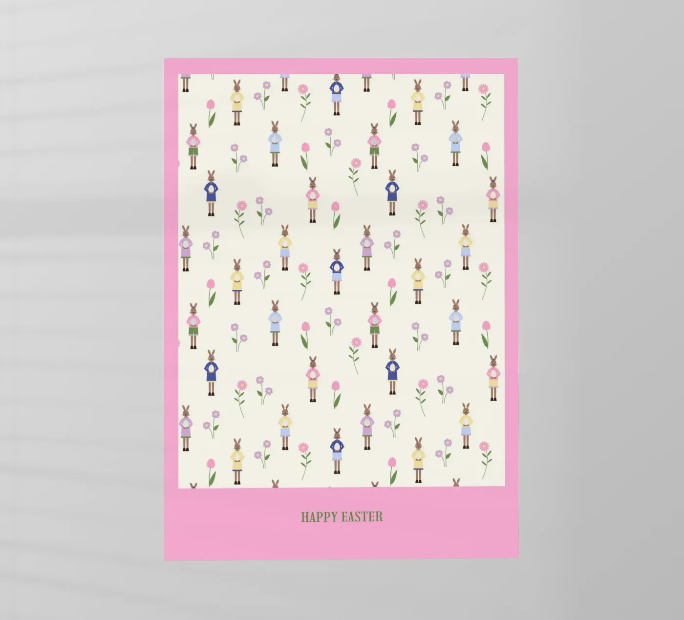 Happy Easter Pattern backlit folie van janamossmann