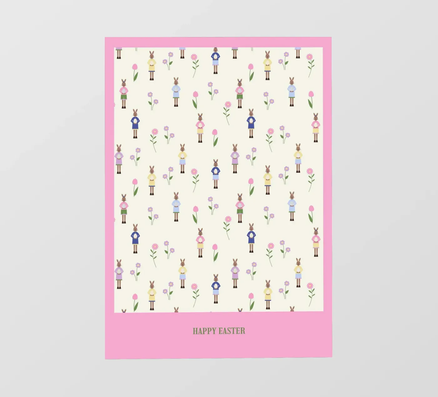 Happy Easter Pattern backlit folie van janamossmann