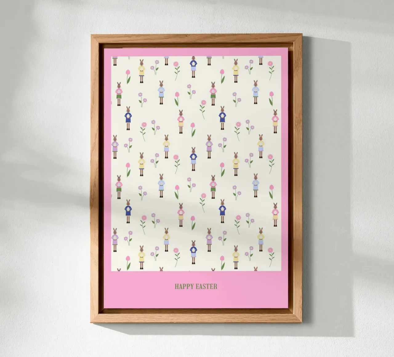 Happy Easter Pattern panneau forex de janamossmann