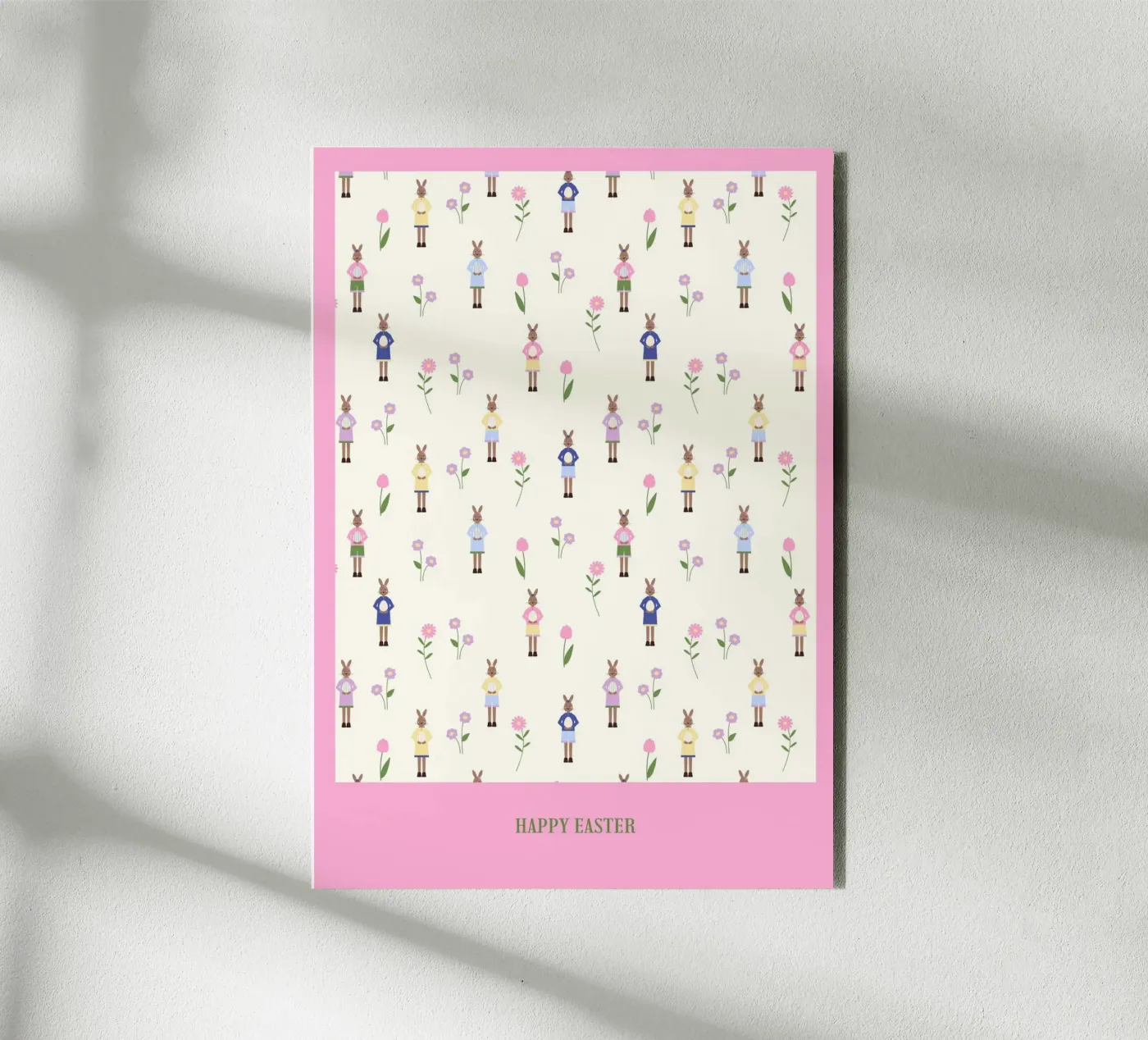 Happy Easter Pattern Forex-Platte von janamossmann