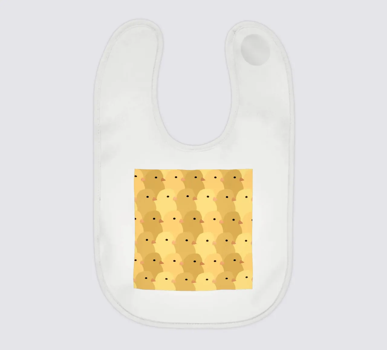 Poussins de Pâques bavoir de Sophie Augustin Illustration