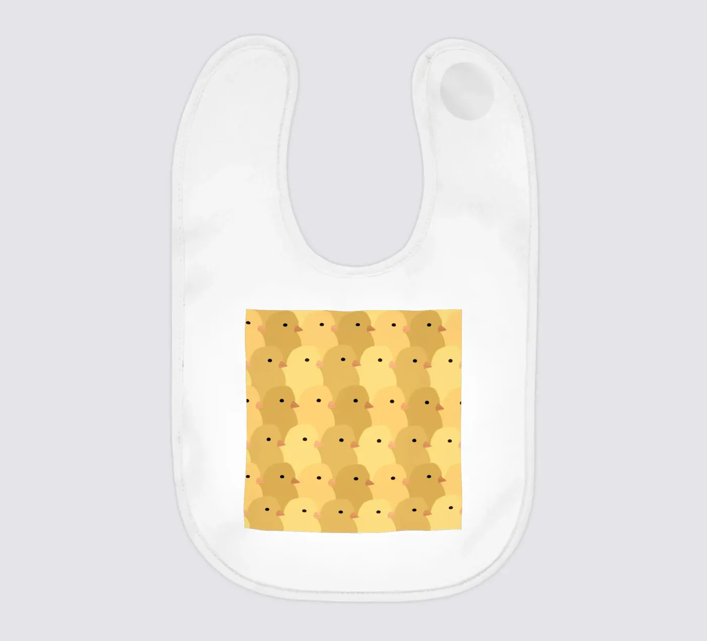 Poussins de Pâques bavoir de Sophie Augustin Illustration