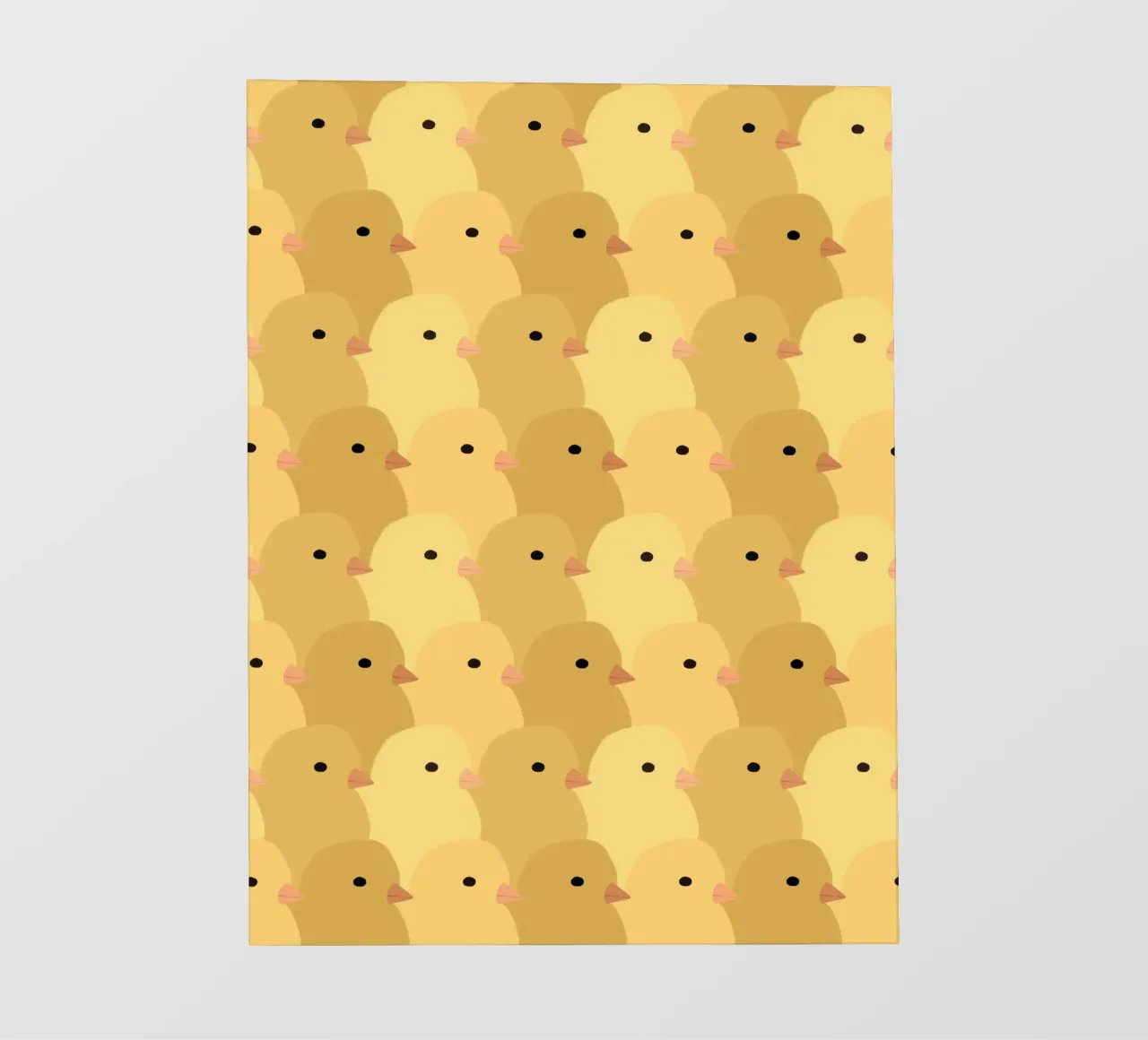 Kuikens Pasen backlit folie van Sophie Augustin Illustration