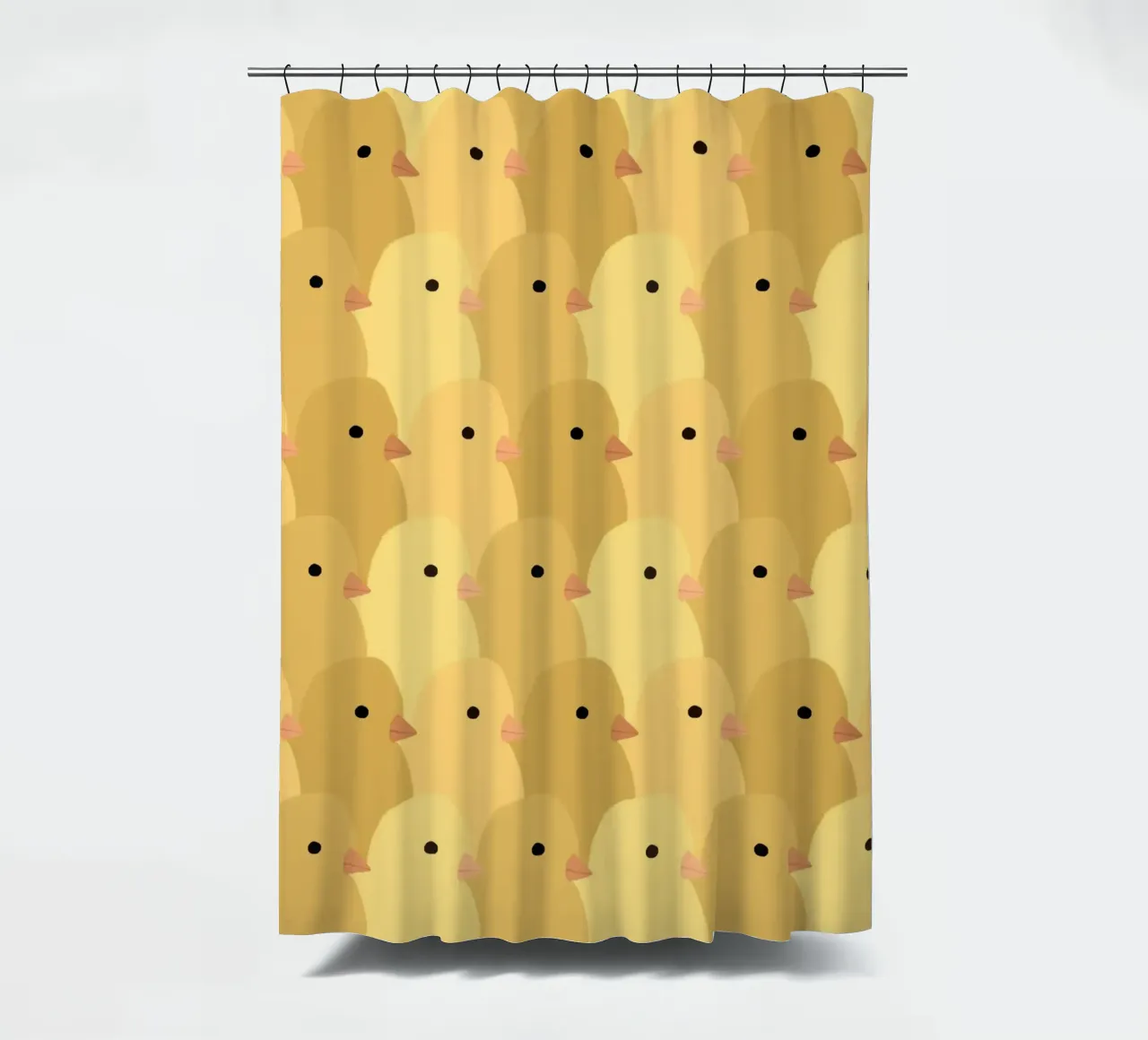 Küken Ostern Duschvorhang von Sophie Augustin Illustration