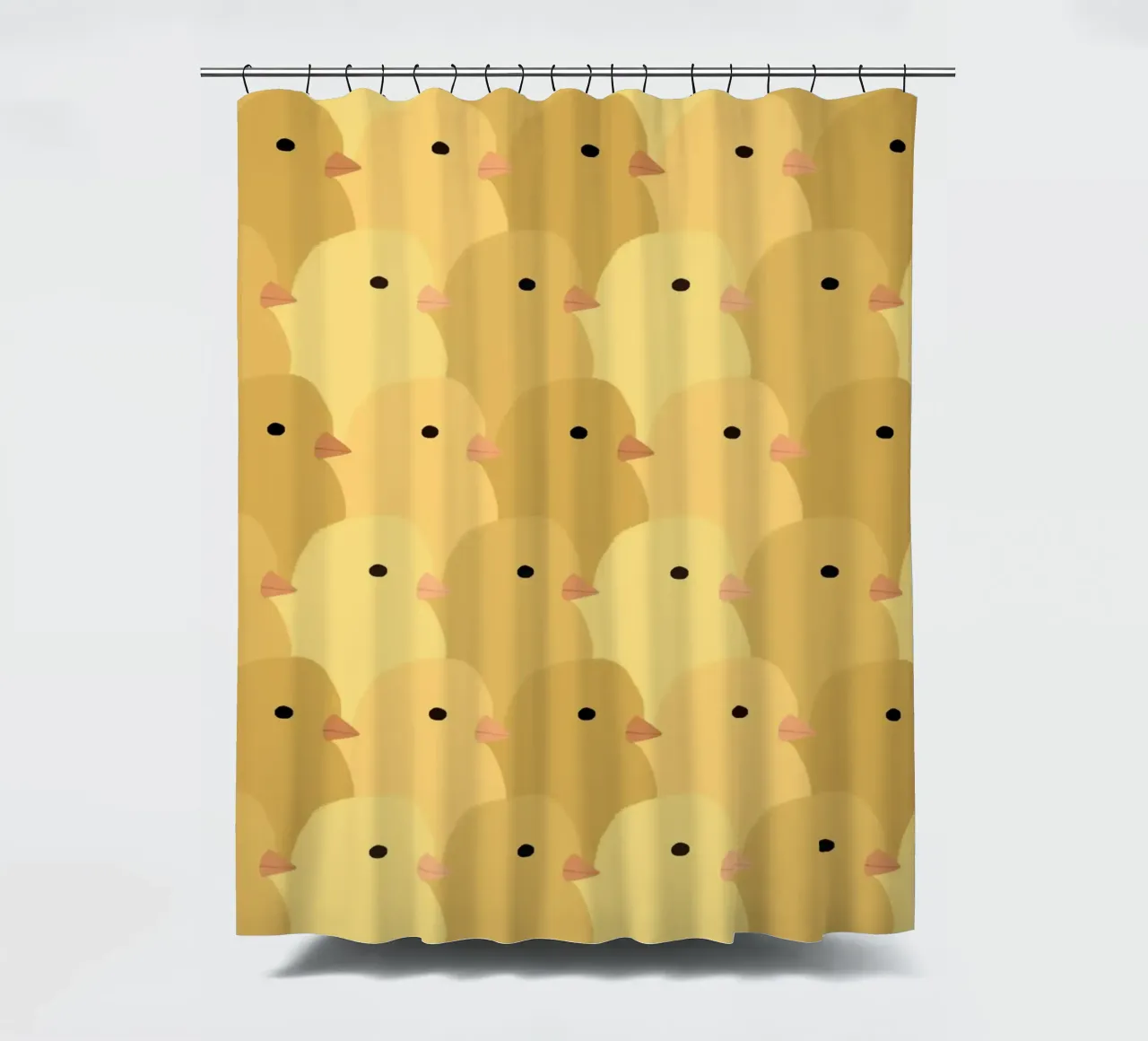 Küken Ostern Duschvorhang von Sophie Augustin Illustration