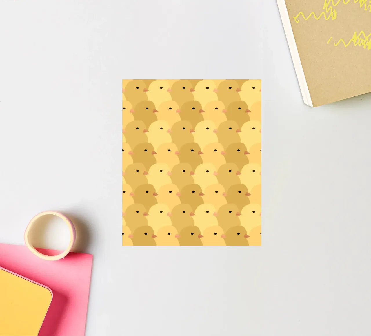 Chick Easter sticker by Sophie Augustin Illustration