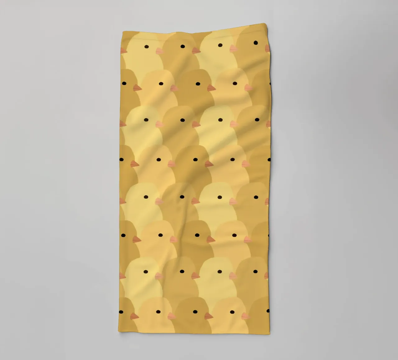 Chick Easter Handtuch von Sophie Augustin Illustration