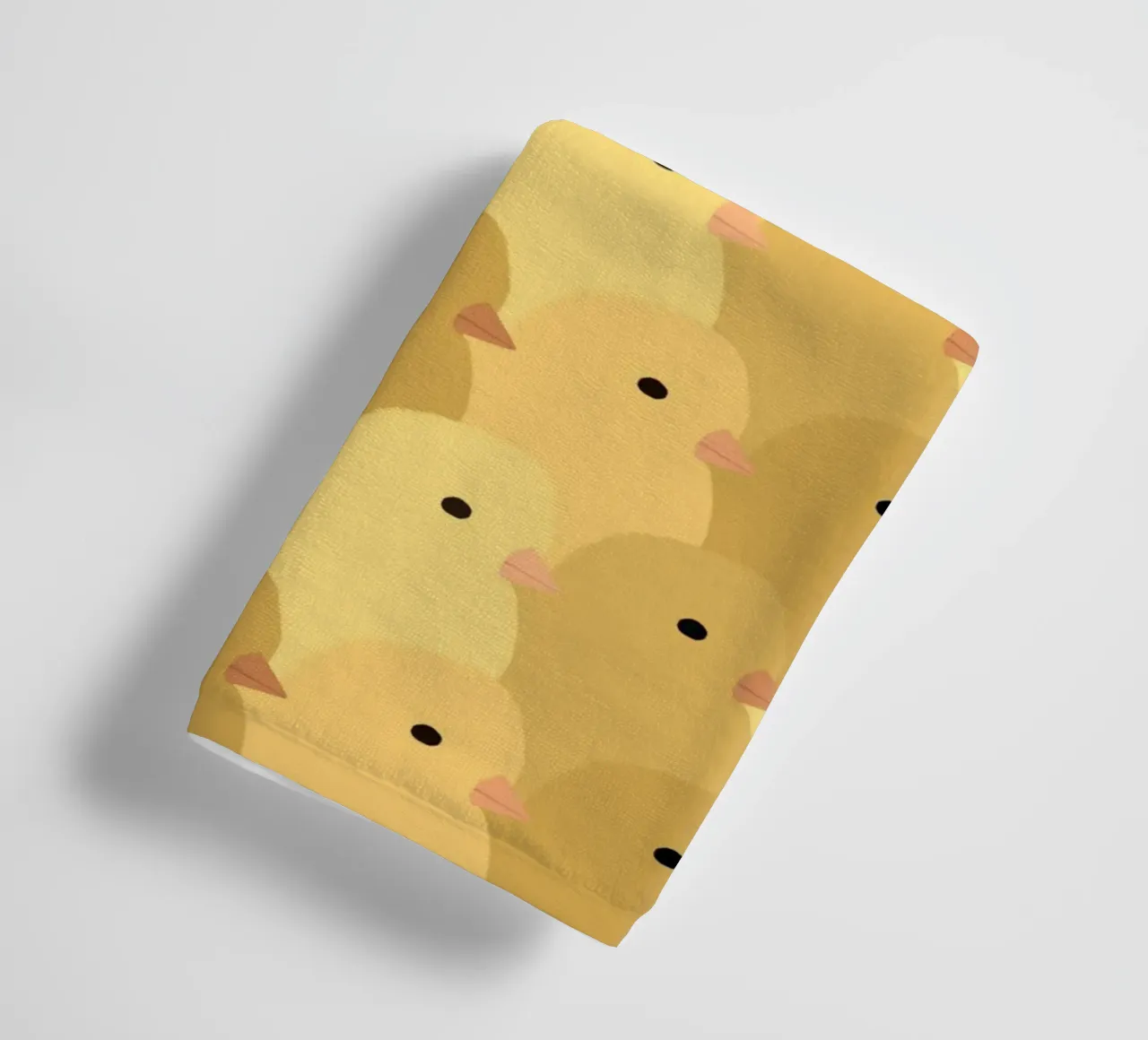 Chick Easter Handtuch von Sophie Augustin Illustration