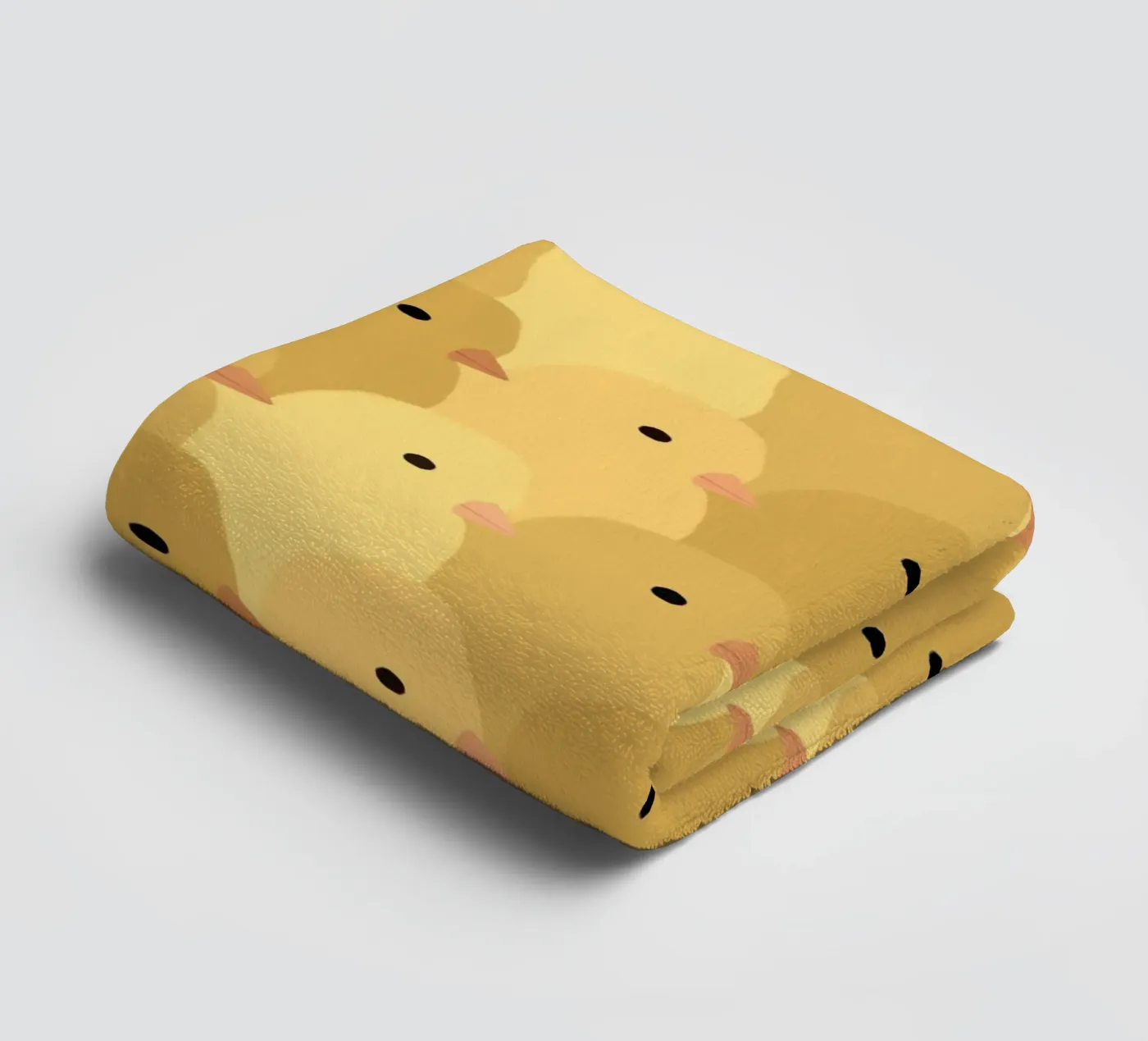 Chick Easter Handtuch von Sophie Augustin Illustration