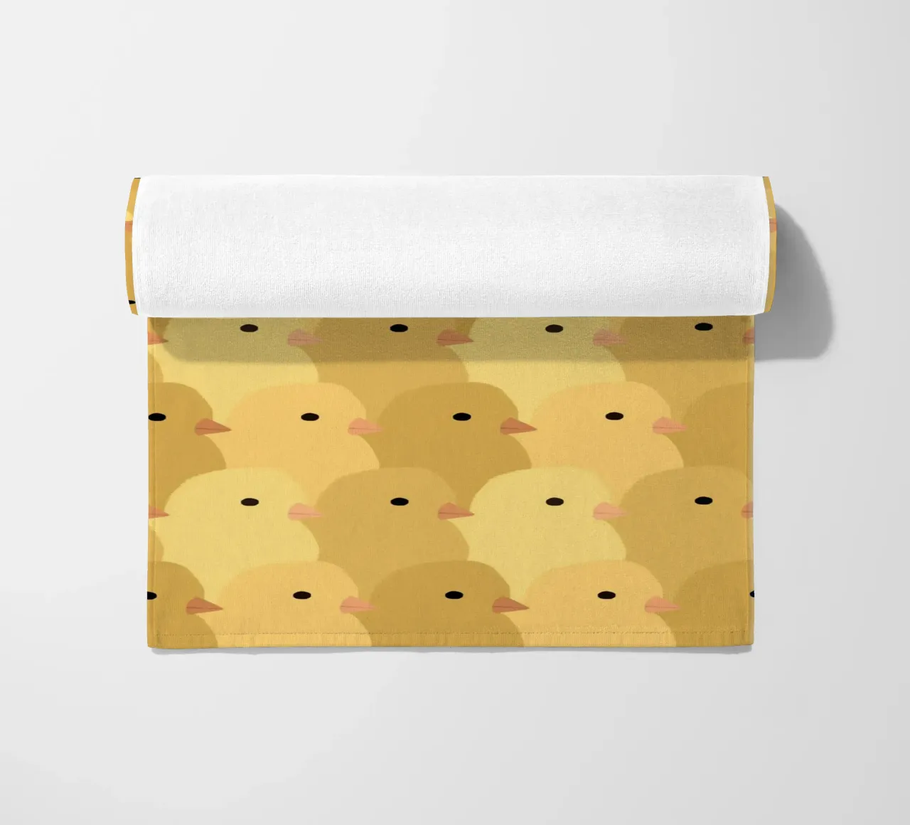 Chick Easter strandhanddoek van Sophie Augustin Illustration