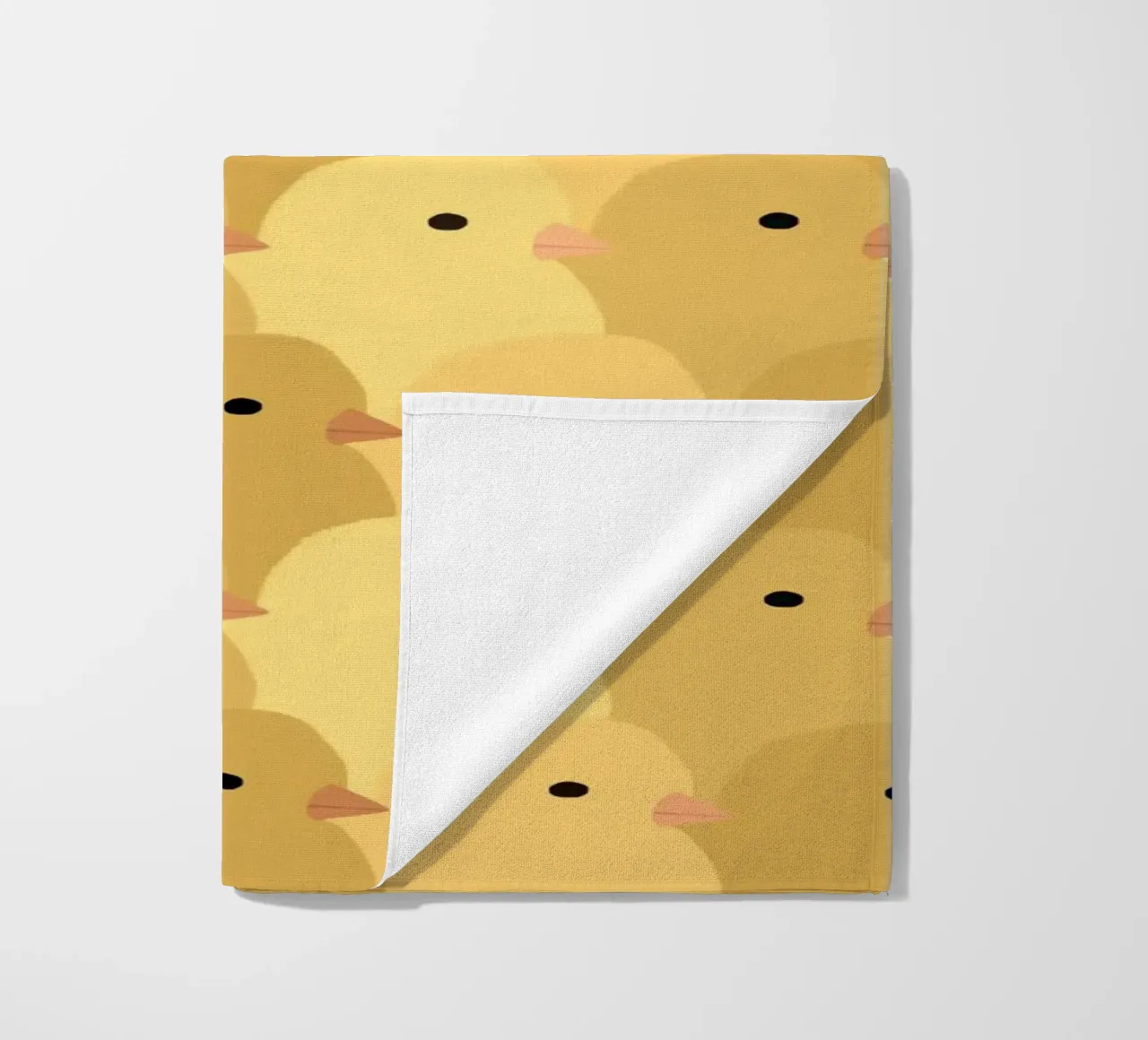 Chick Easter strandhanddoek van Sophie Augustin Illustration