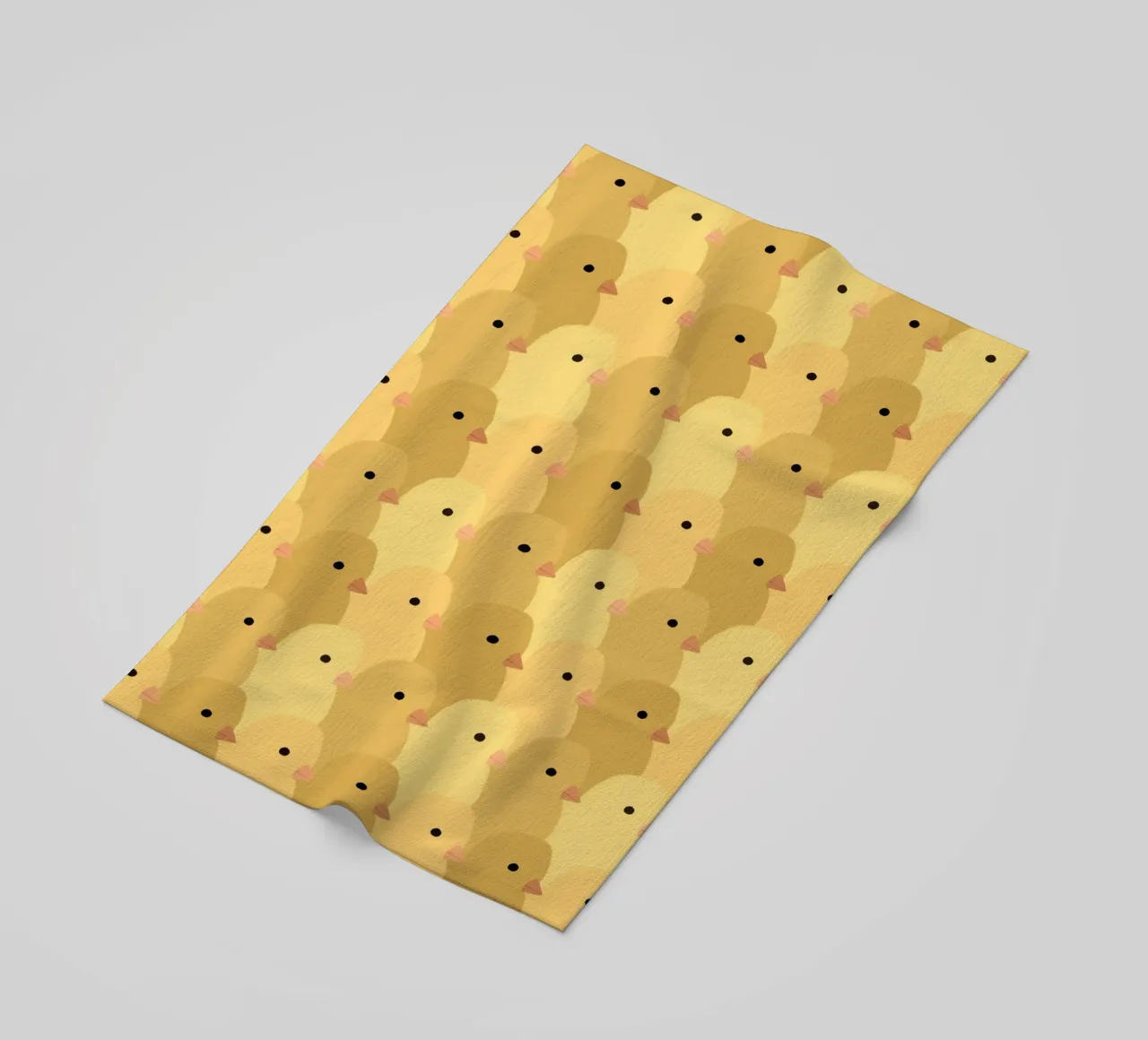 Chick Easter strandhanddoek van Sophie Augustin Illustration