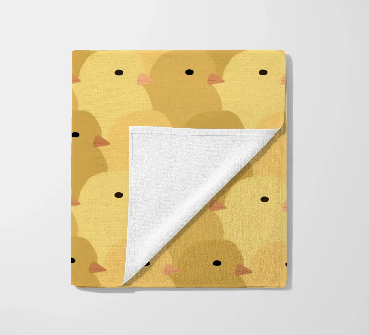 Chick Easter strandhanddoek van Sophie Augustin Illustration