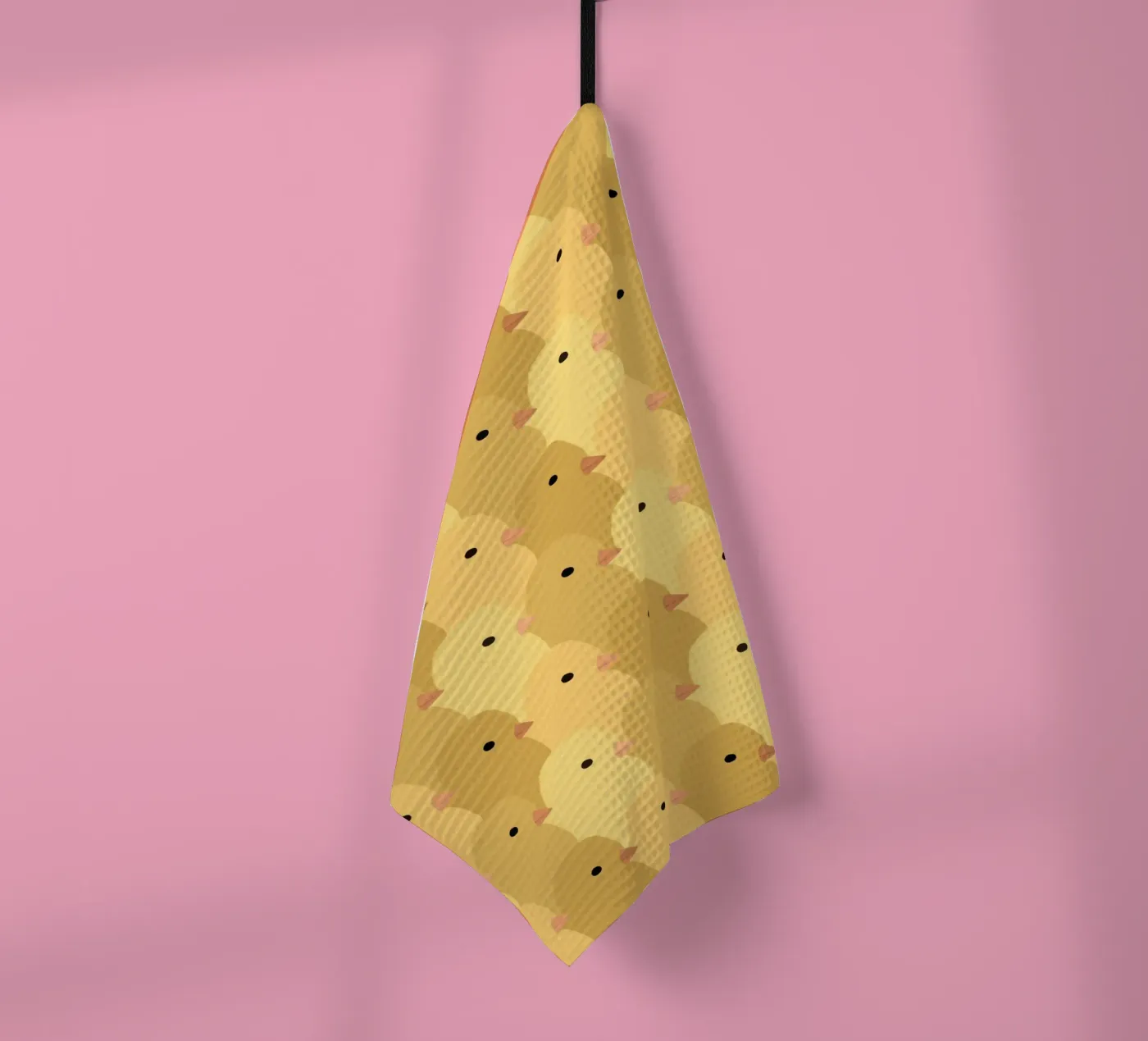 Chick Easter torchon de Sophie Augustin Illustration