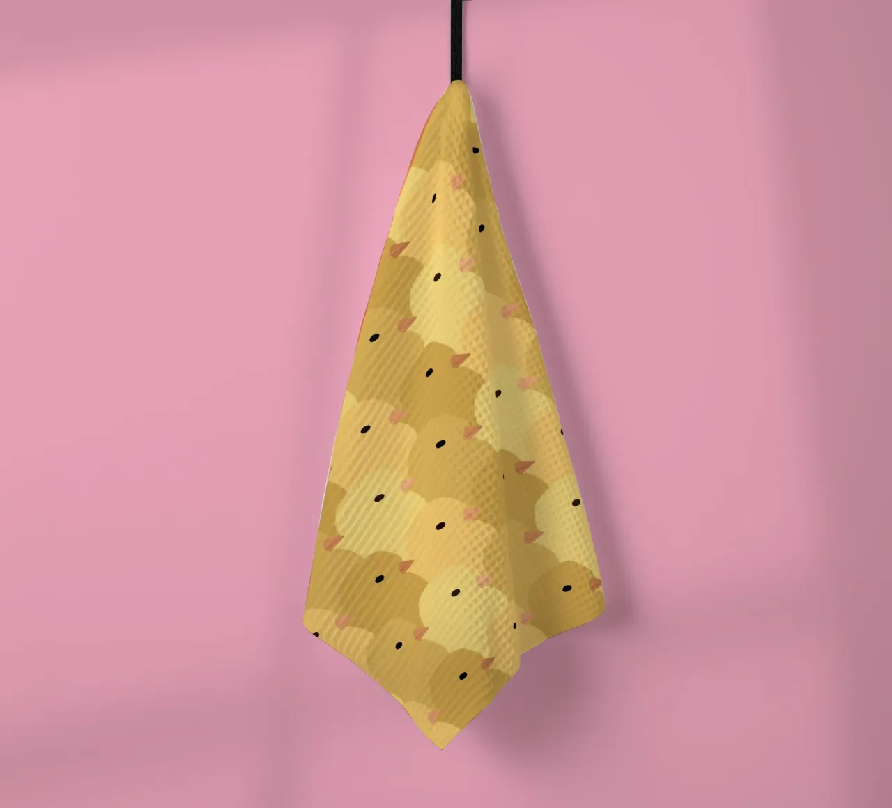 Chick Easter torchon de Sophie Augustin Illustration