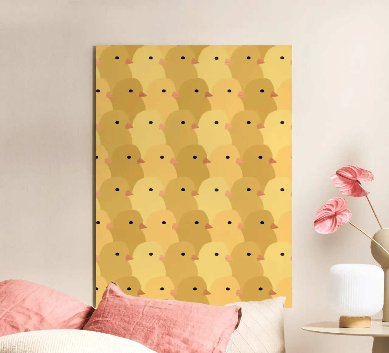 Chick Easter forex plate by Sophie Augustin Illustration