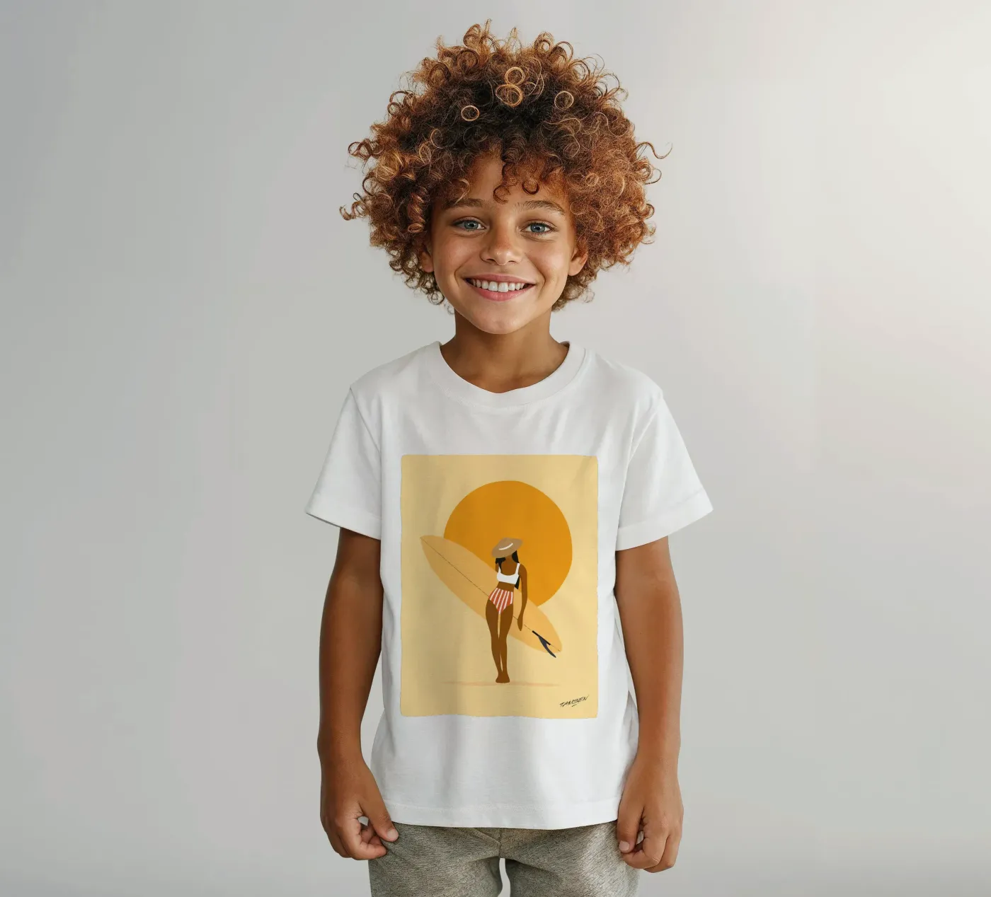 Surf t-shirt bambini da Tamsen Design