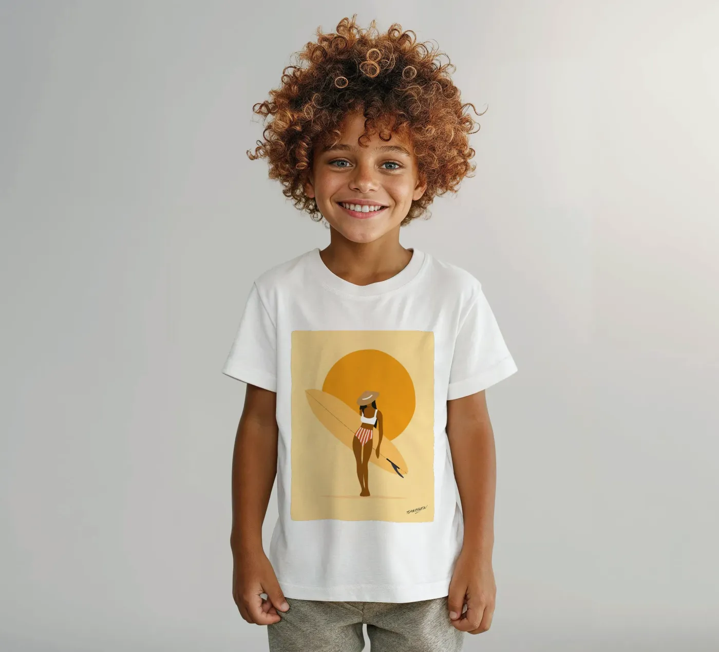 Surf t-shirt bambini da Tamsen Design