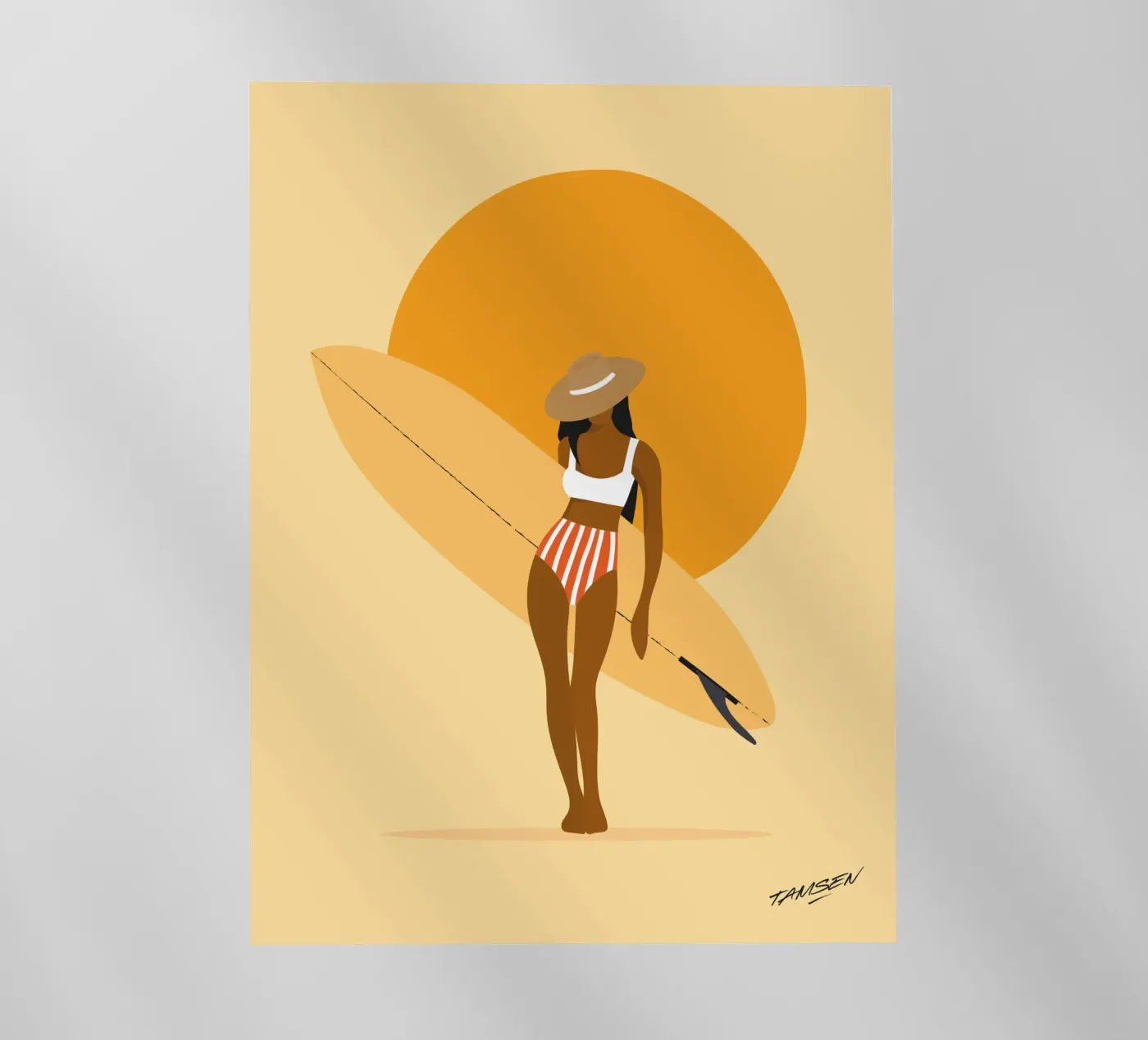 Surf pellicola backlit da Tamsen Design