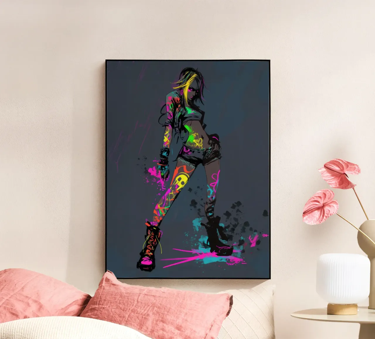 Nice Ink! Acryl-Glas von Art Unleashed