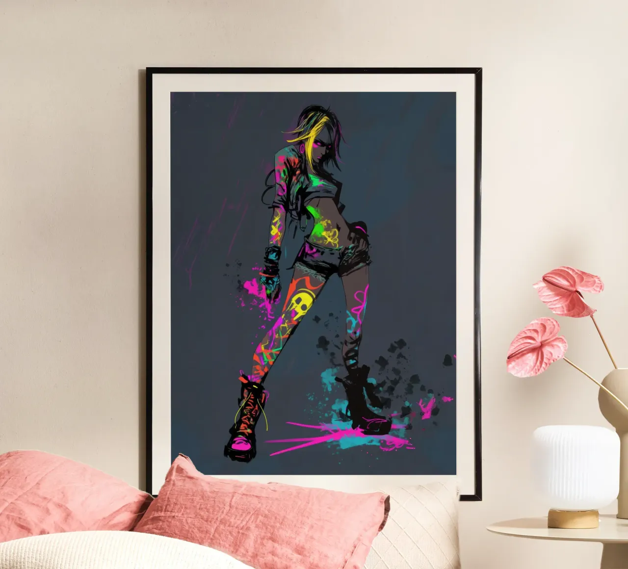 Nice Ink! poster van Art Unleashed