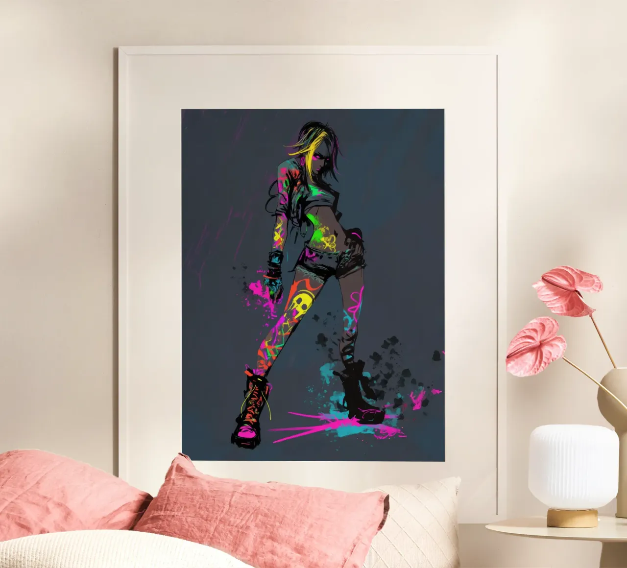 Nice Ink! poster van Art Unleashed