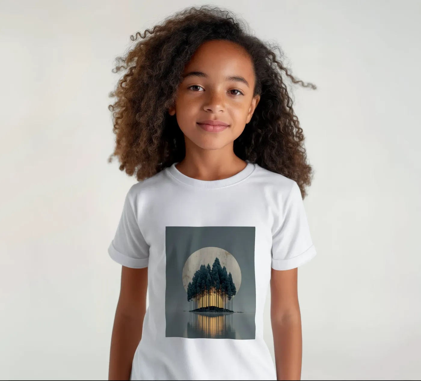 Isle t-shirt bambini da Art Unleashed
