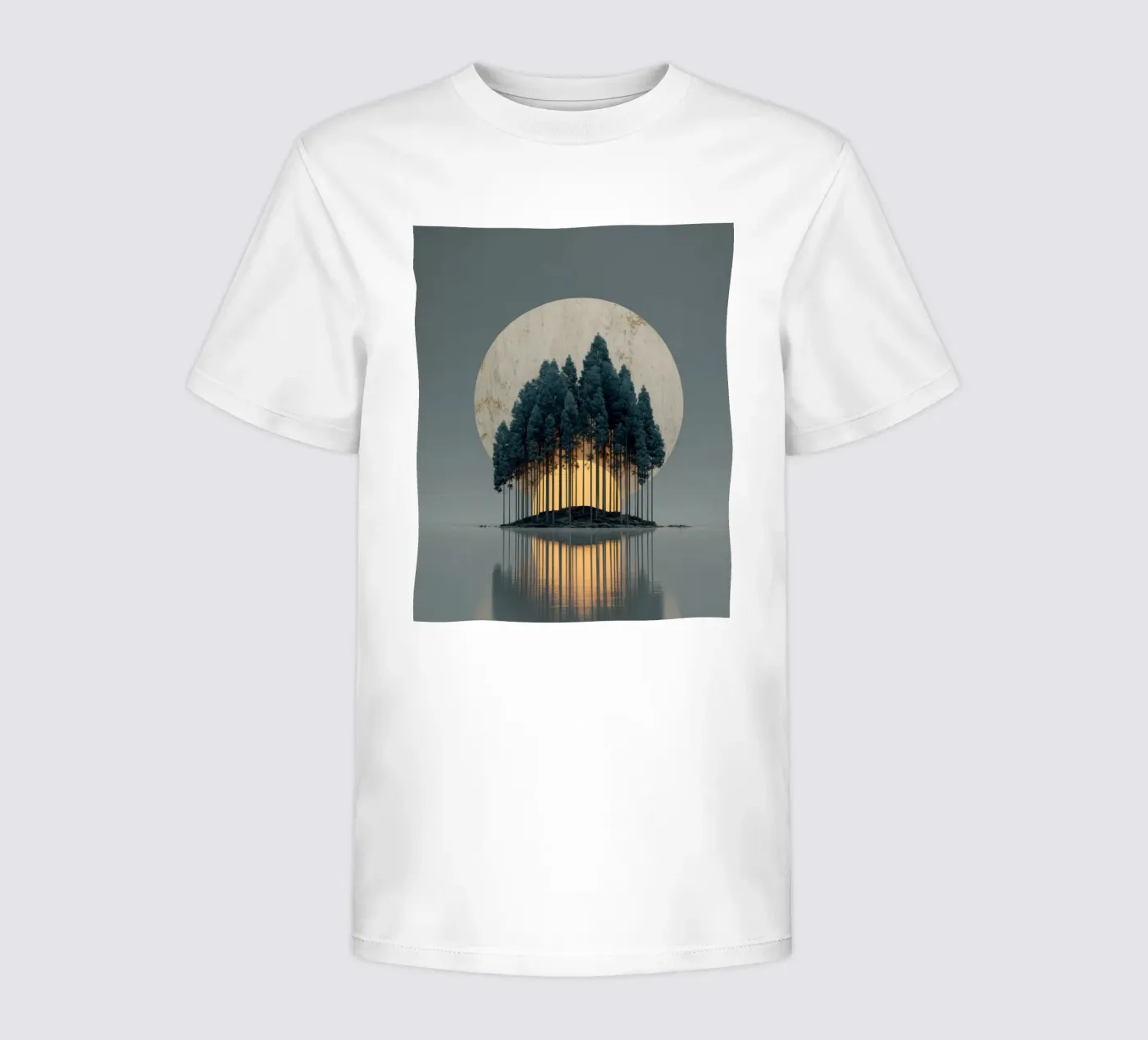 Isle t-shirt bambini da Art Unleashed