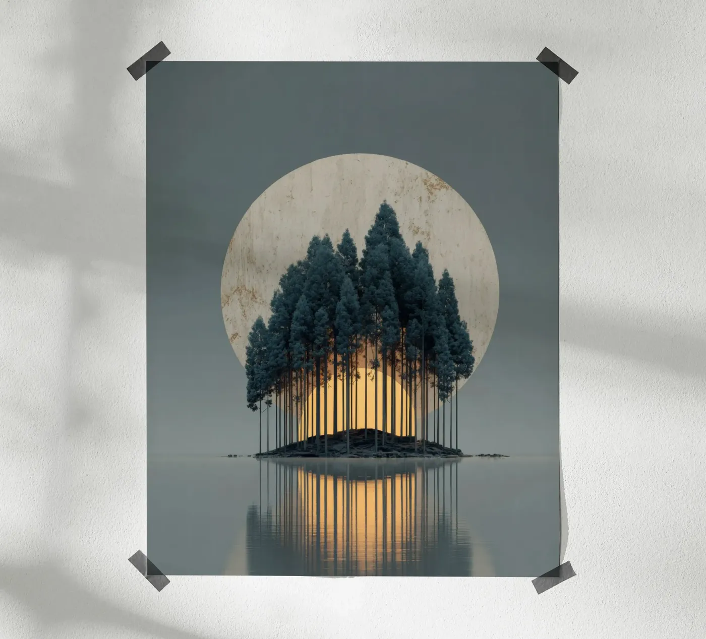 Isle poster van Art Unleashed