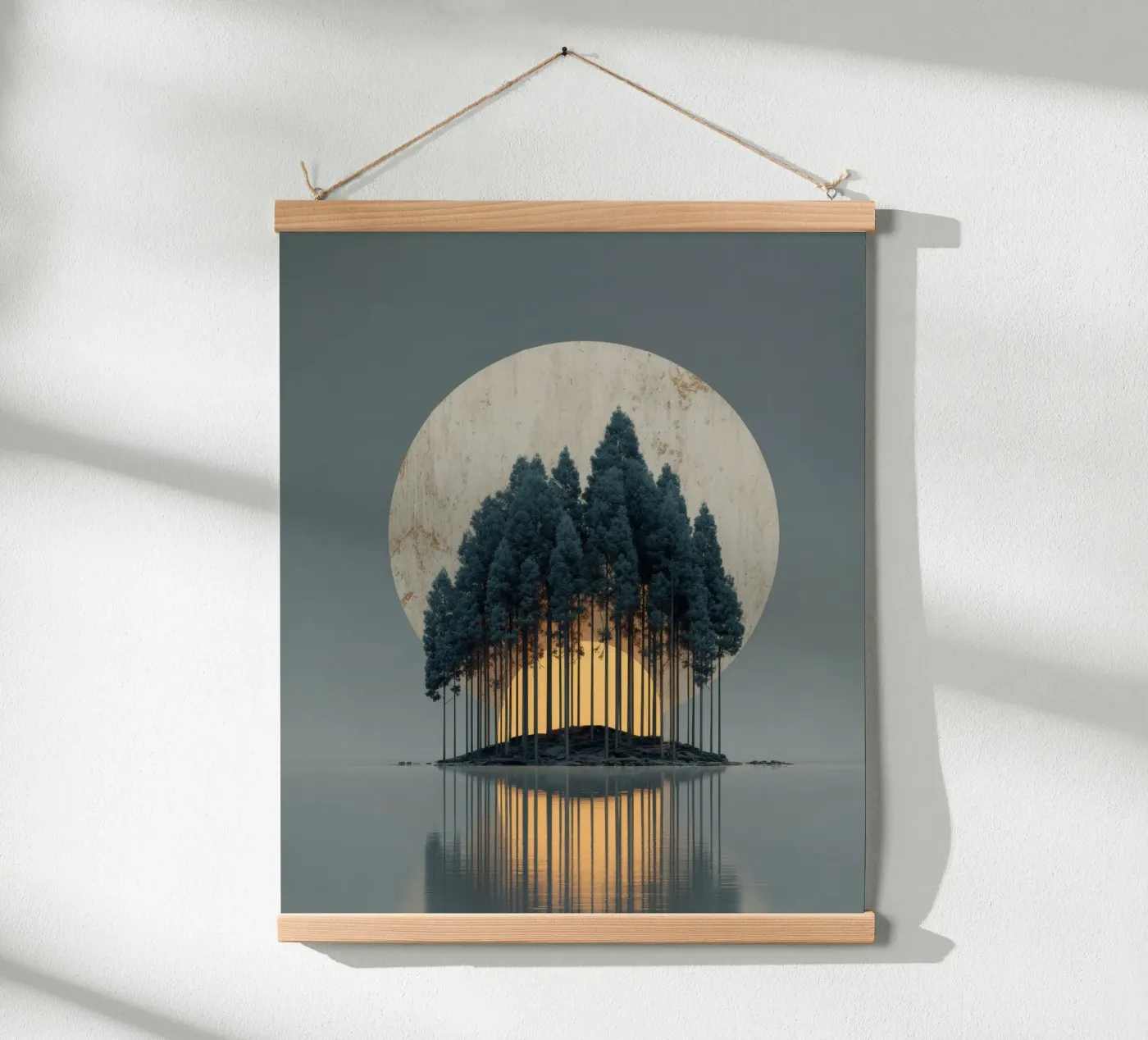 Isle poster van Art Unleashed
