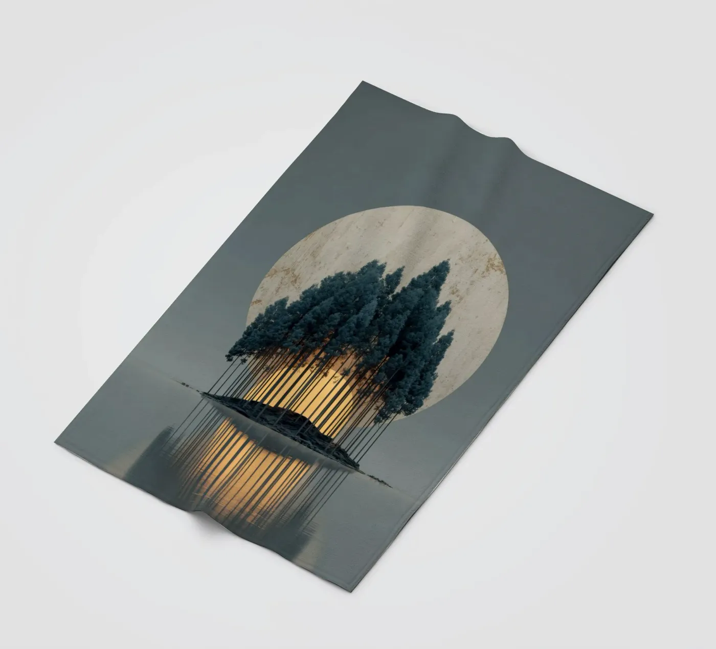 Isle Fleecedecke von Art Unleashed