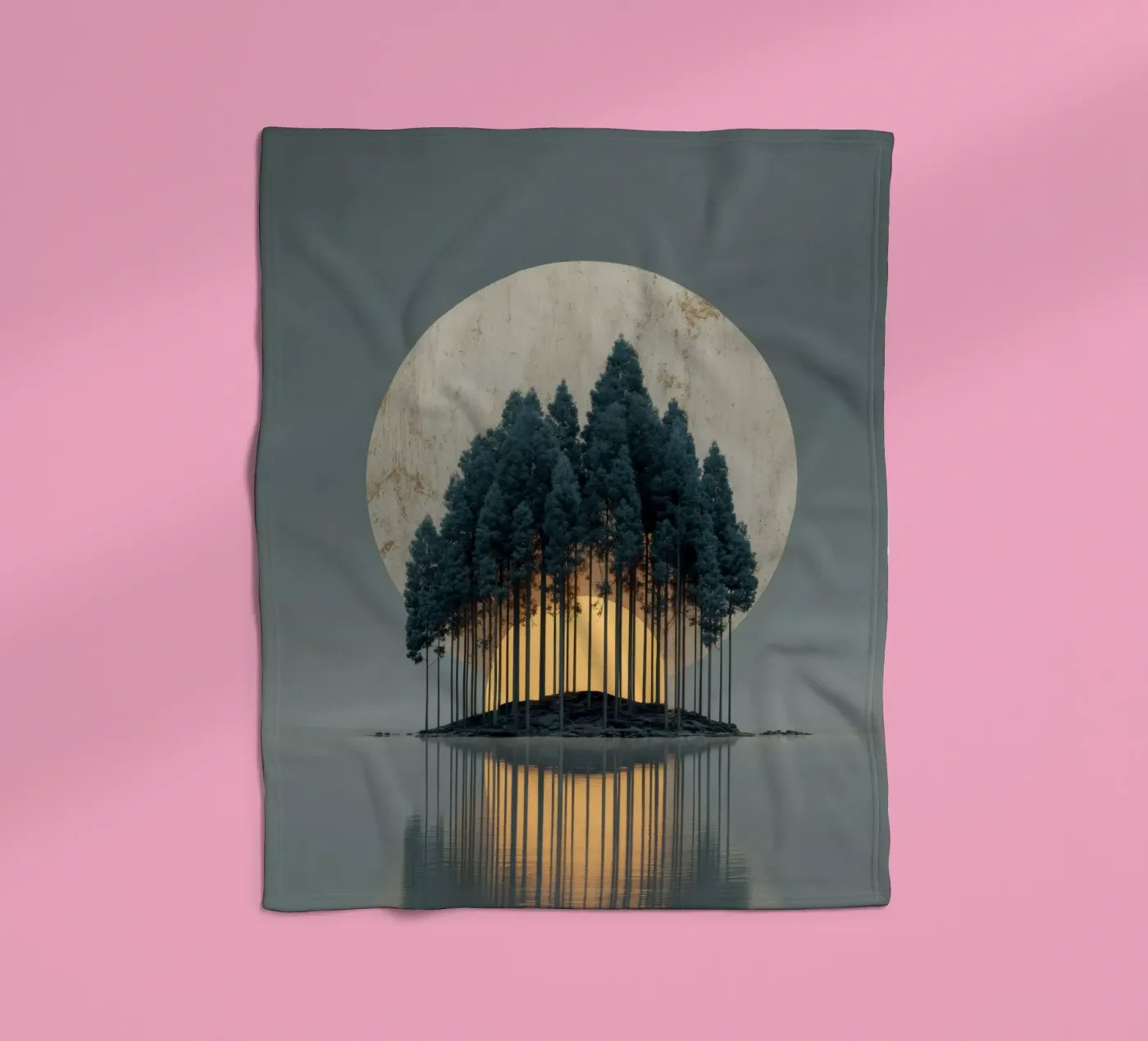 Isle Fleecedecke von Art Unleashed