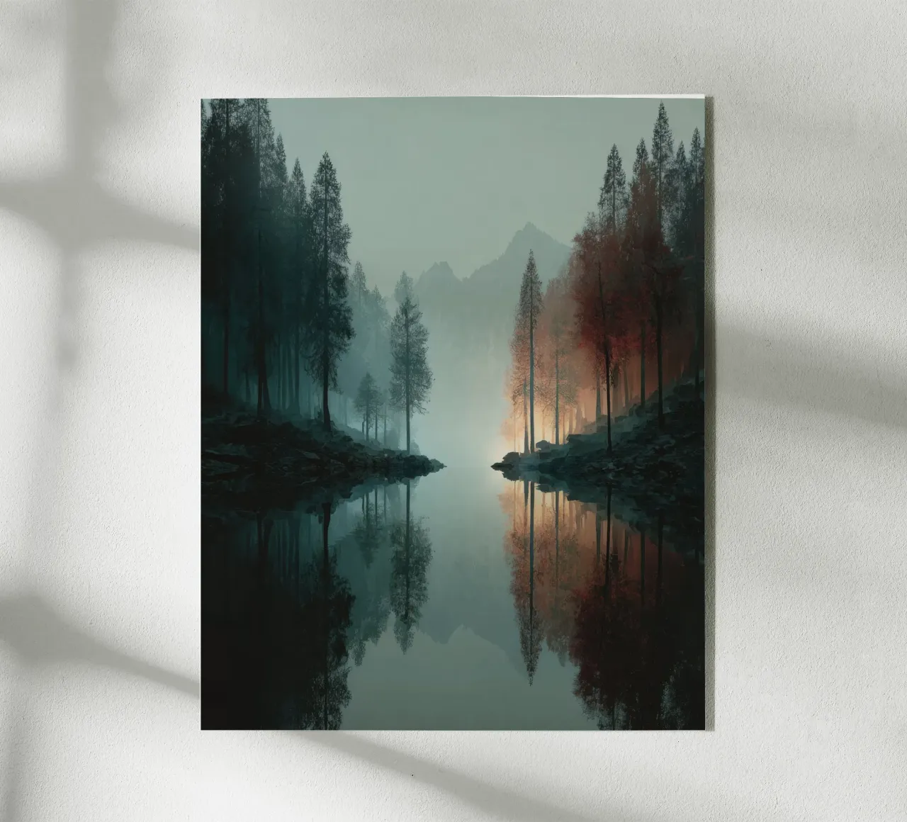 Lake acryl van Art Unleashed