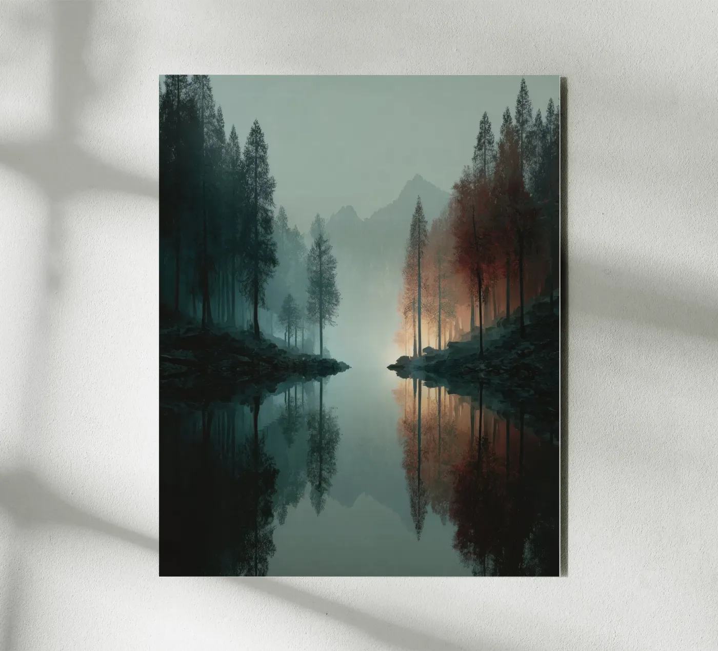 Lake alluminio dibond da Art Unleashed
