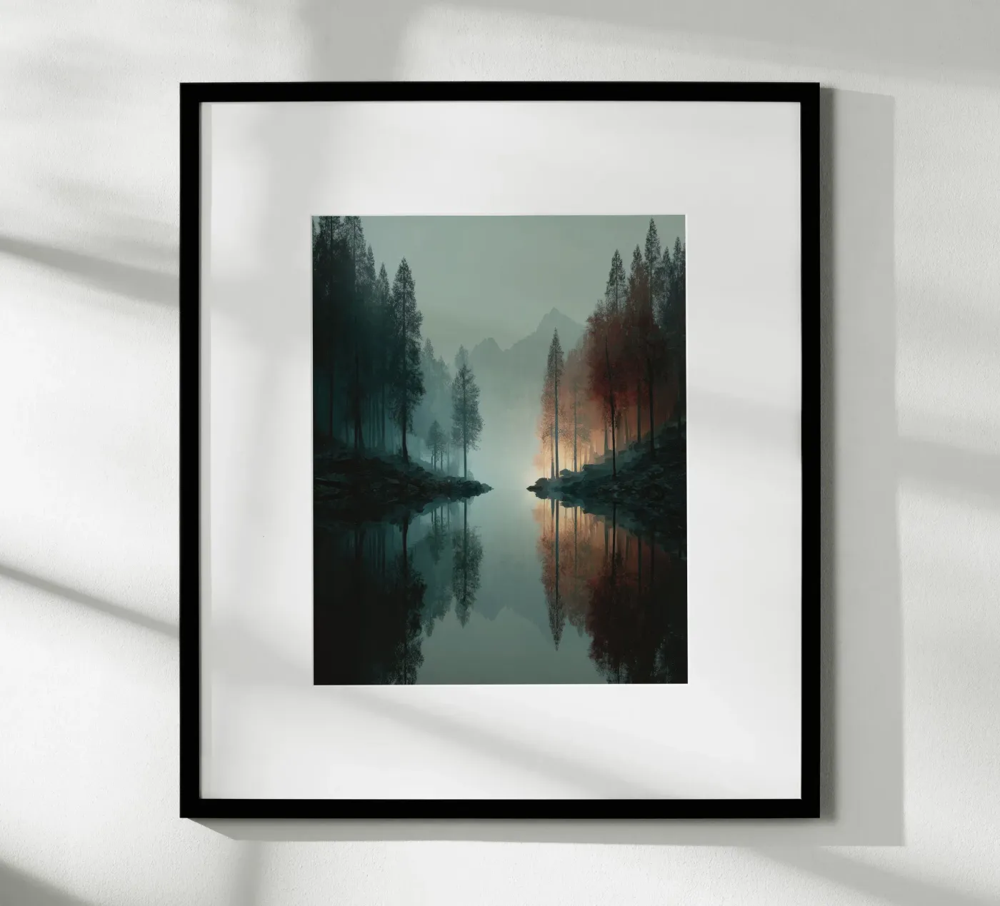 Lake Poster von Art Unleashed