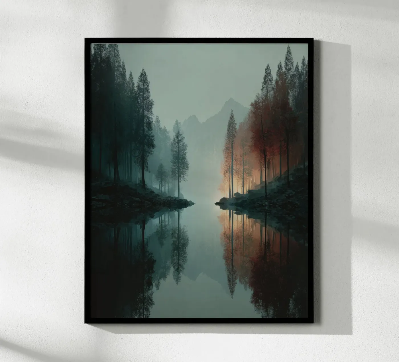 Lake Poster von Art Unleashed